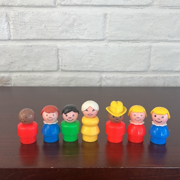 Vintage Fisher Price 192 School Bus “1965-1984” 7  little people - Picture 8 of 10